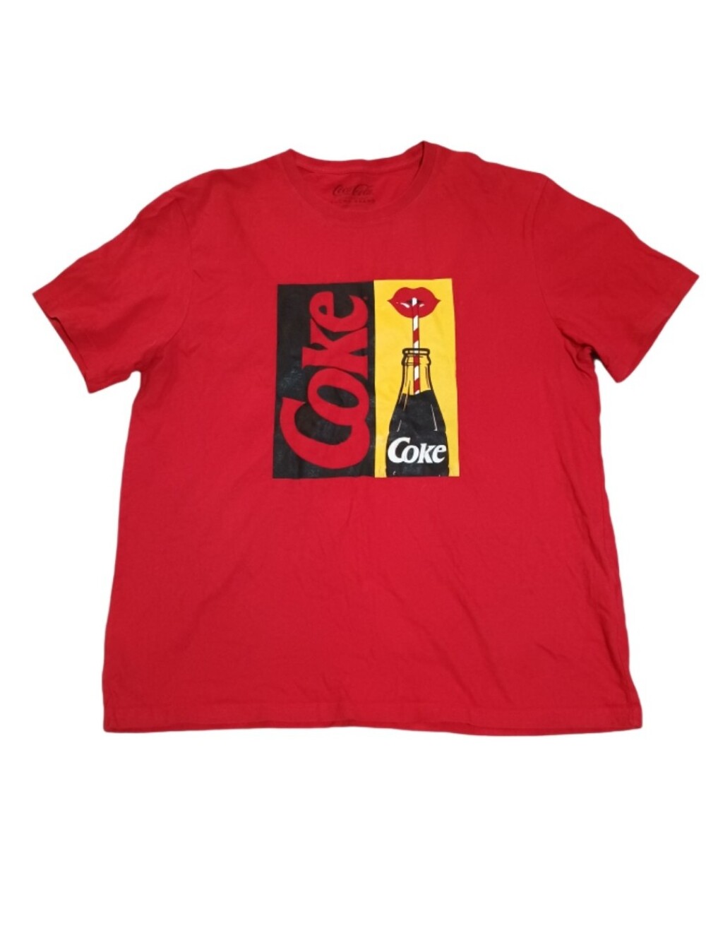Lucky Brand Red Coca-Cola Logo Tee